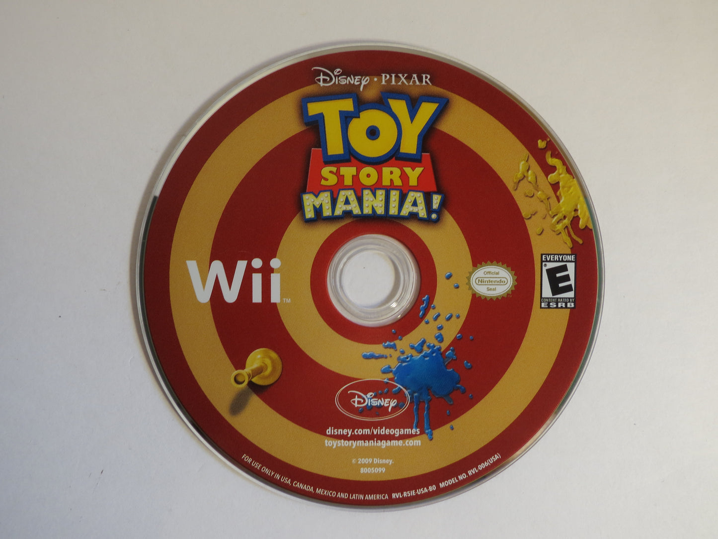 Toy Story Mania Nintendo Wii Game CIB
