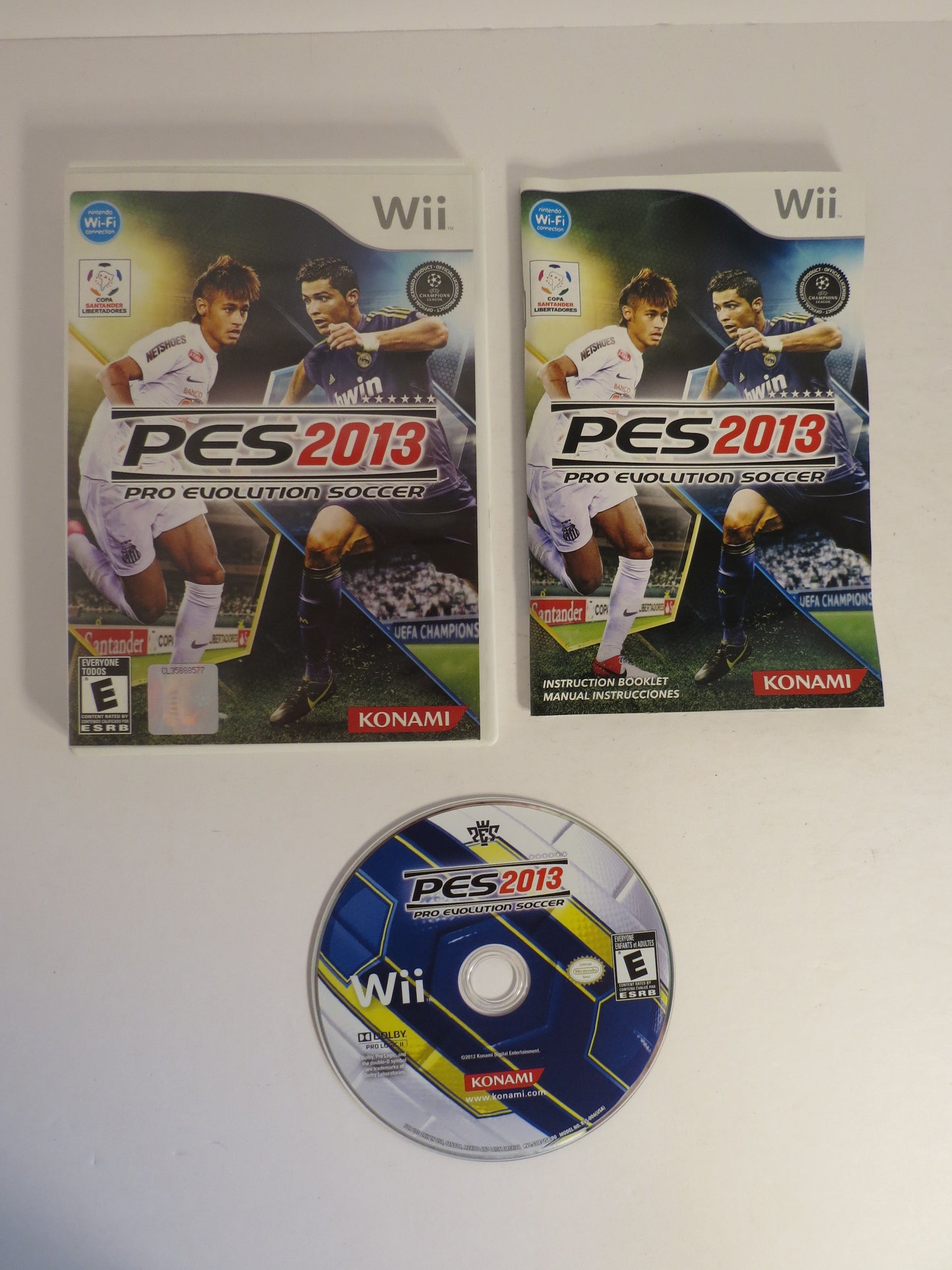 Pro Evolution Soccer 2013 Nintendo Wii Game CIB