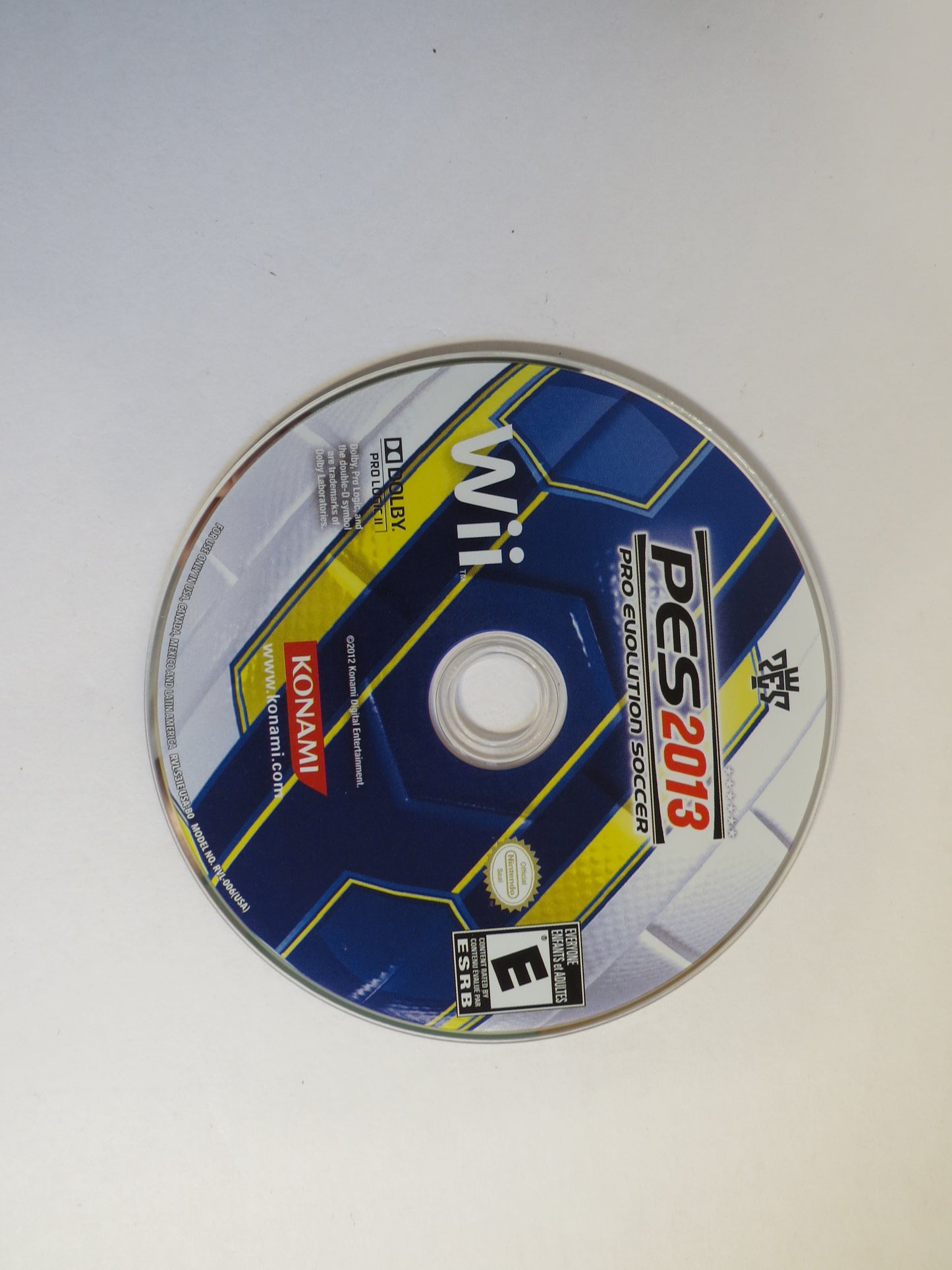 Pro Evolution Soccer 2013 Nintendo Wii Game CIB
