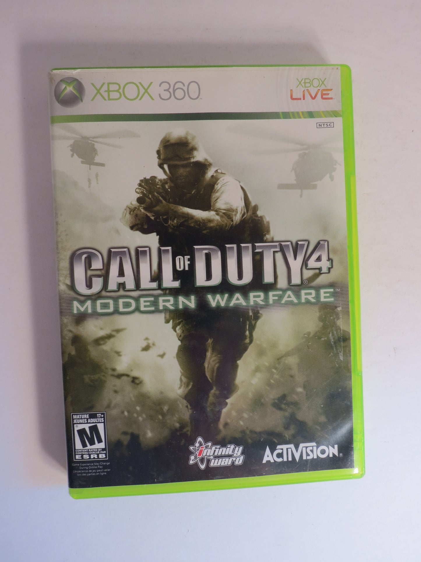 Call of Duty 4 Modern Warfare Limited Collector's Edition Xbox 360 Game CIB