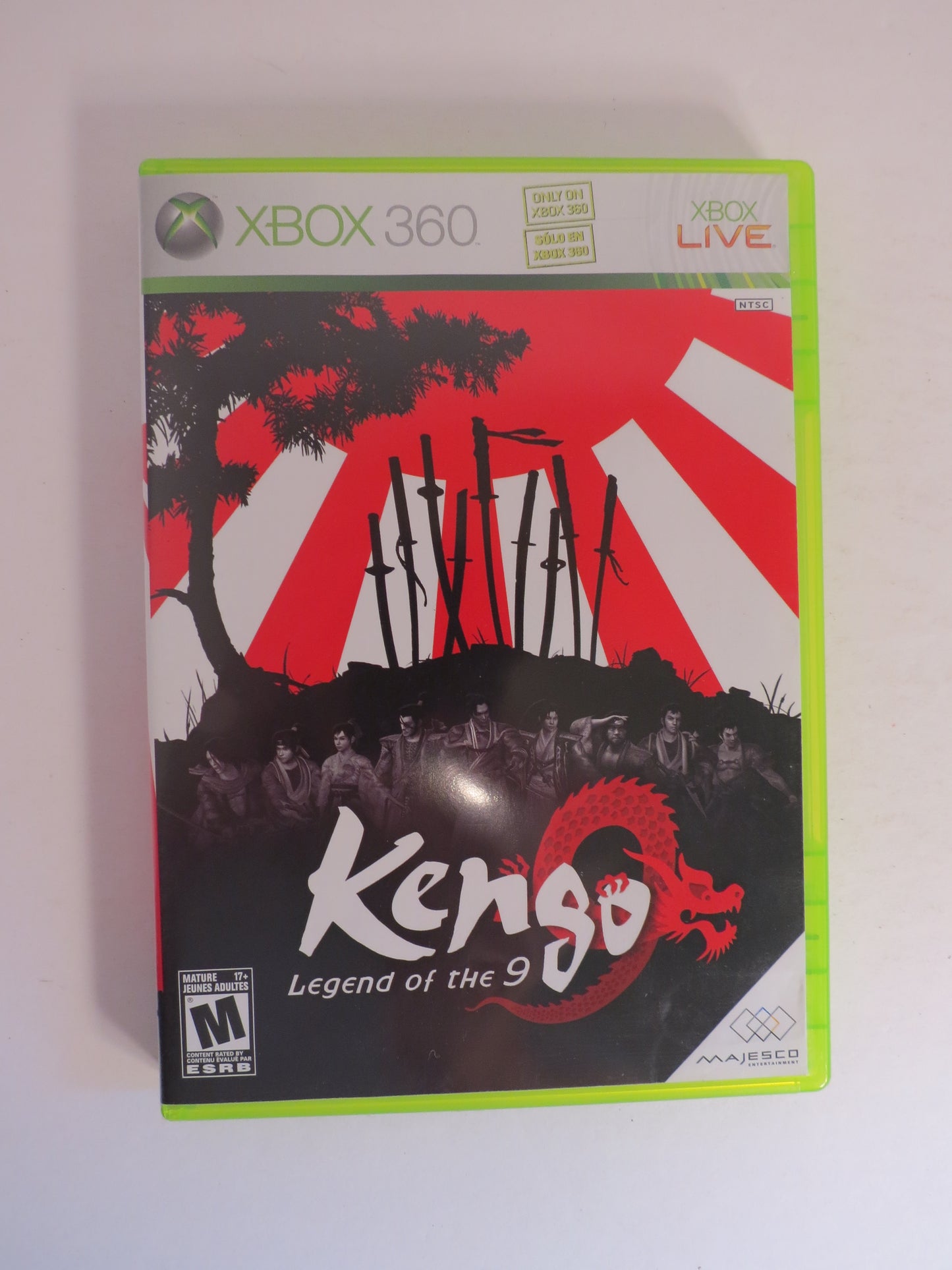Kengo Legend of the 9 Xbox 360 Game CIB