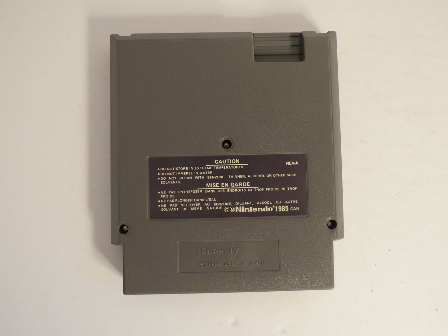Super Mario Bros. / Duck Hunt Nintendo NES Game