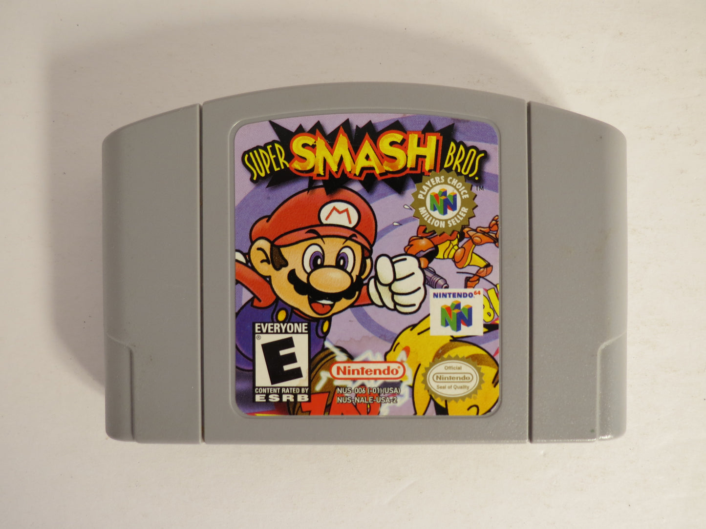 Super Smash Bros. Player's Choice Nintendo 64 Game N64
