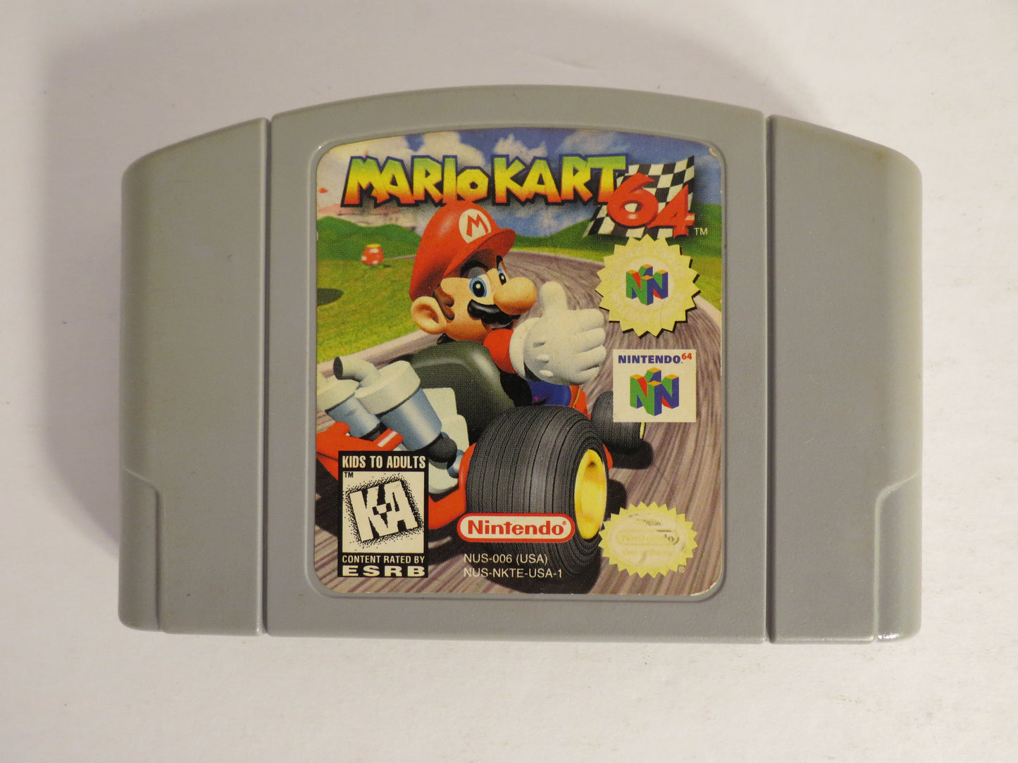 Mario Kart 64 Player's Choice Nintendo 64 Game CIB N64