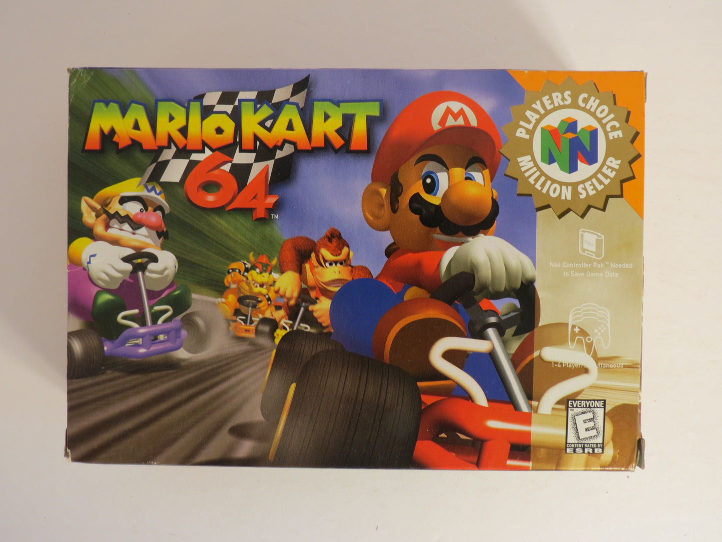 Mario Kart 64 Player's Choice Nintendo 64 Game CIB N64