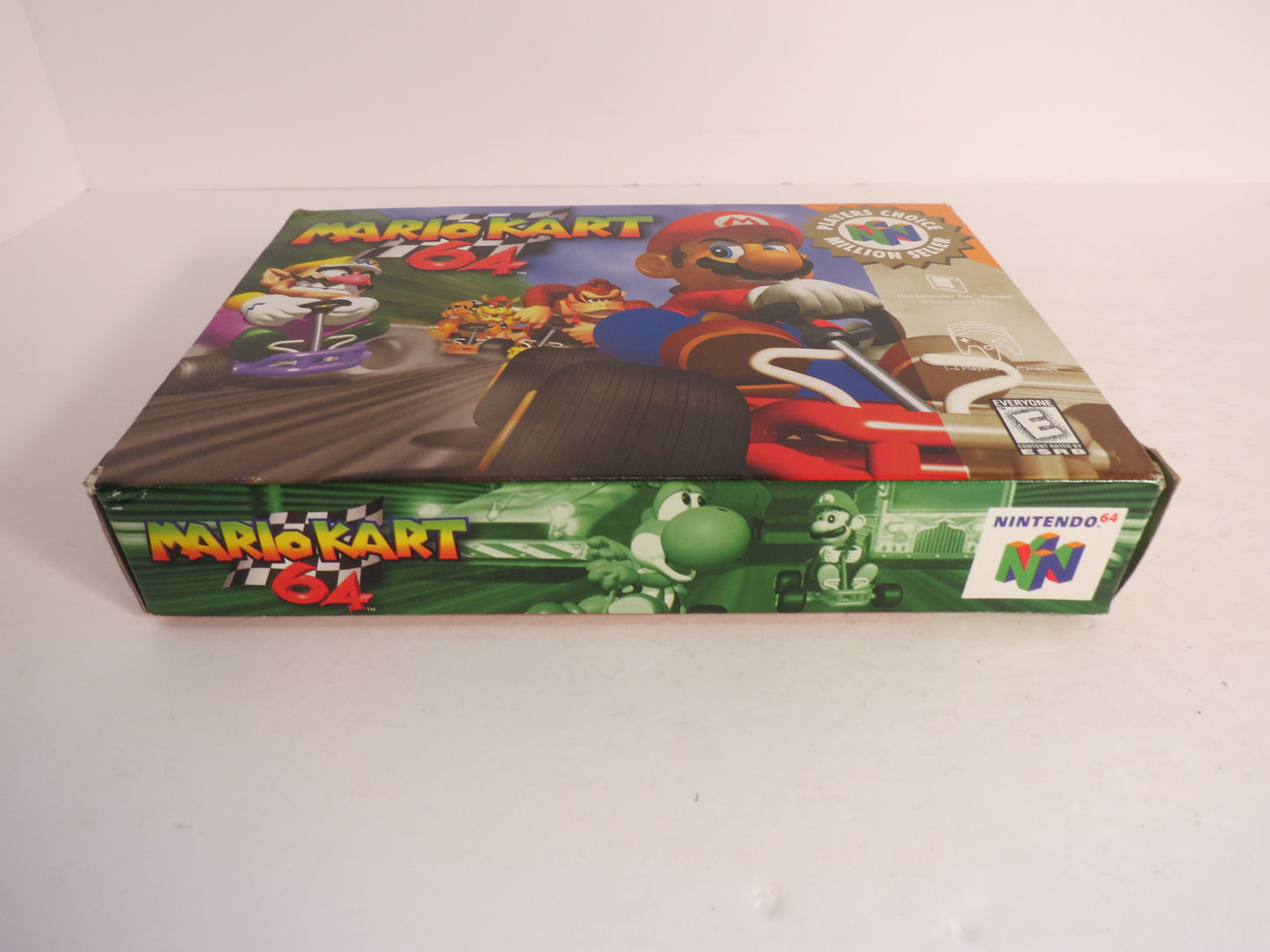 Mario Kart 64 Player's Choice Nintendo 64 Game CIB N64