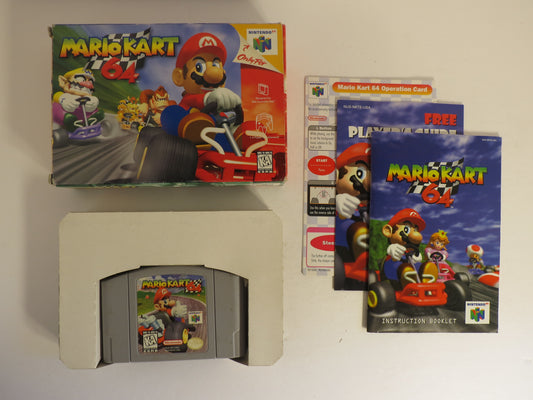 Mario Kart 64 Nintendo 64 Game CIB N64