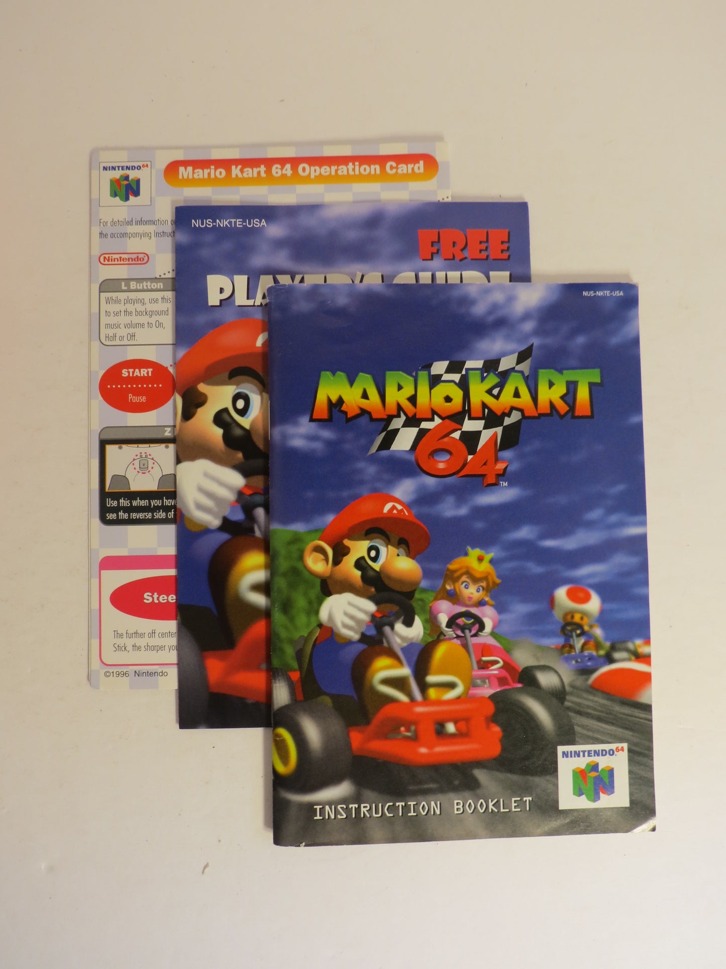 Mario Kart 64 Nintendo 64 Game CIB N64