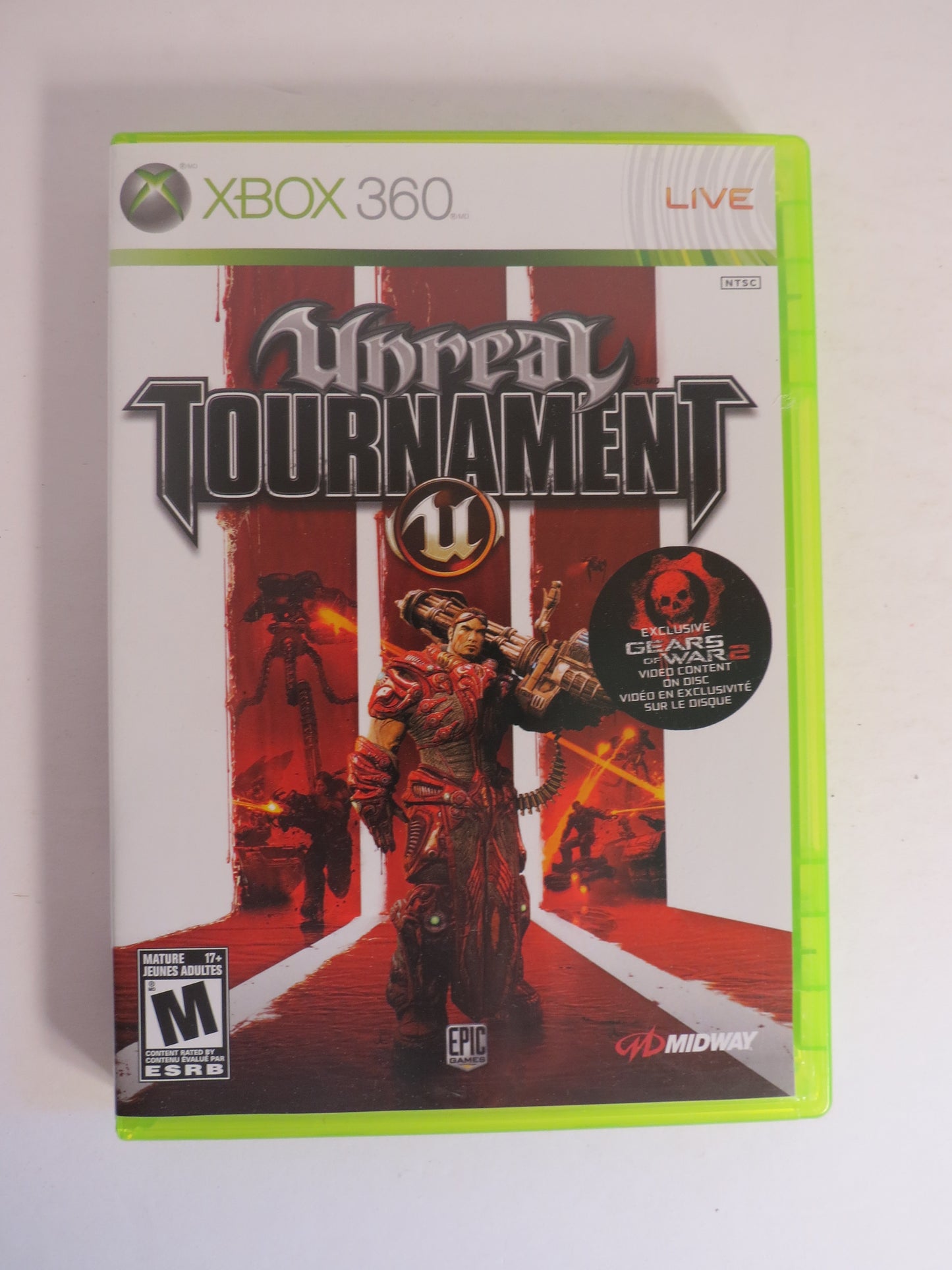 Unreal Tournament III Xbox 360 Game CIB