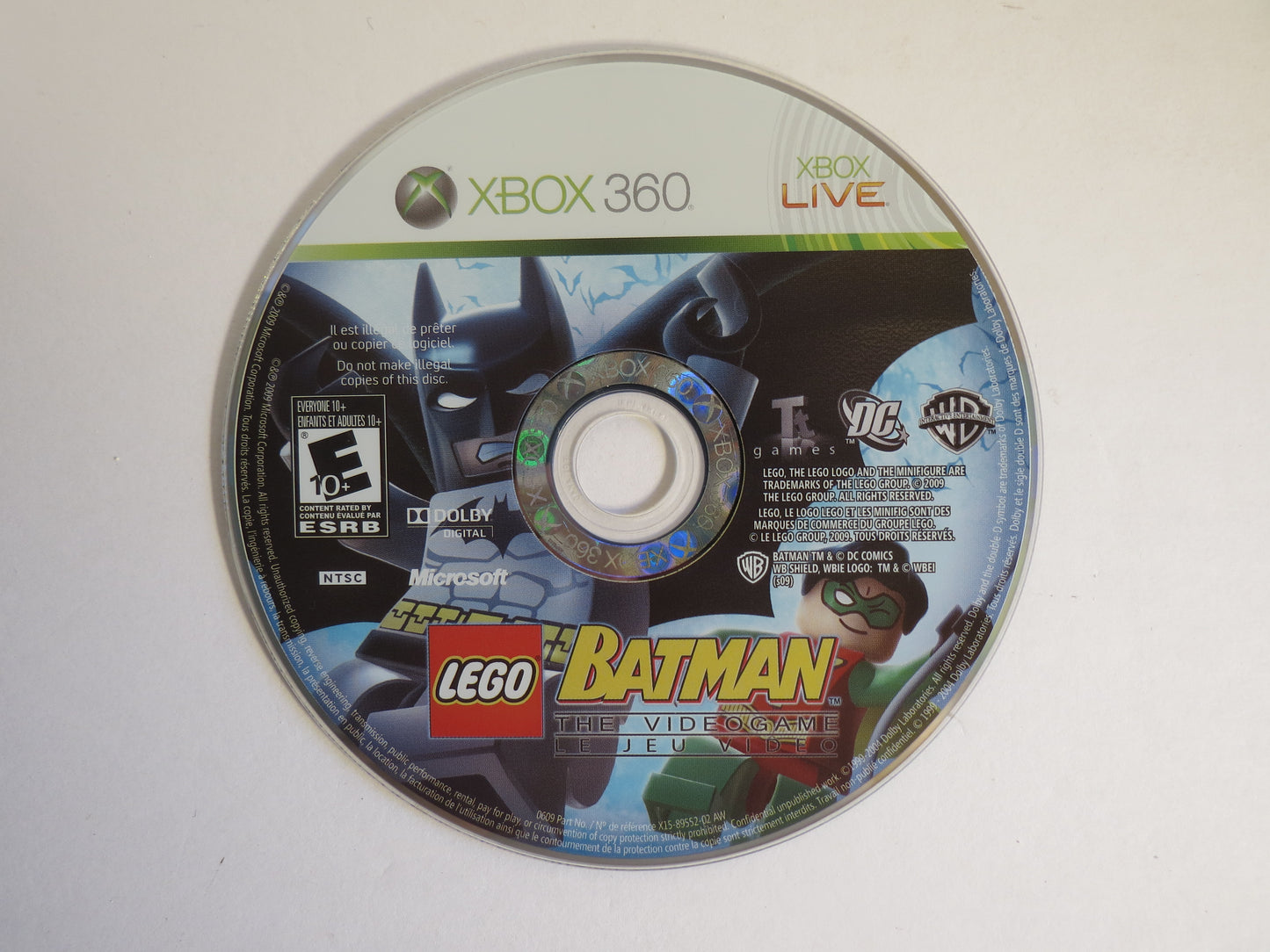Lego Batman The Video Game / Pure Double Pack Xbox 360 Game CIB