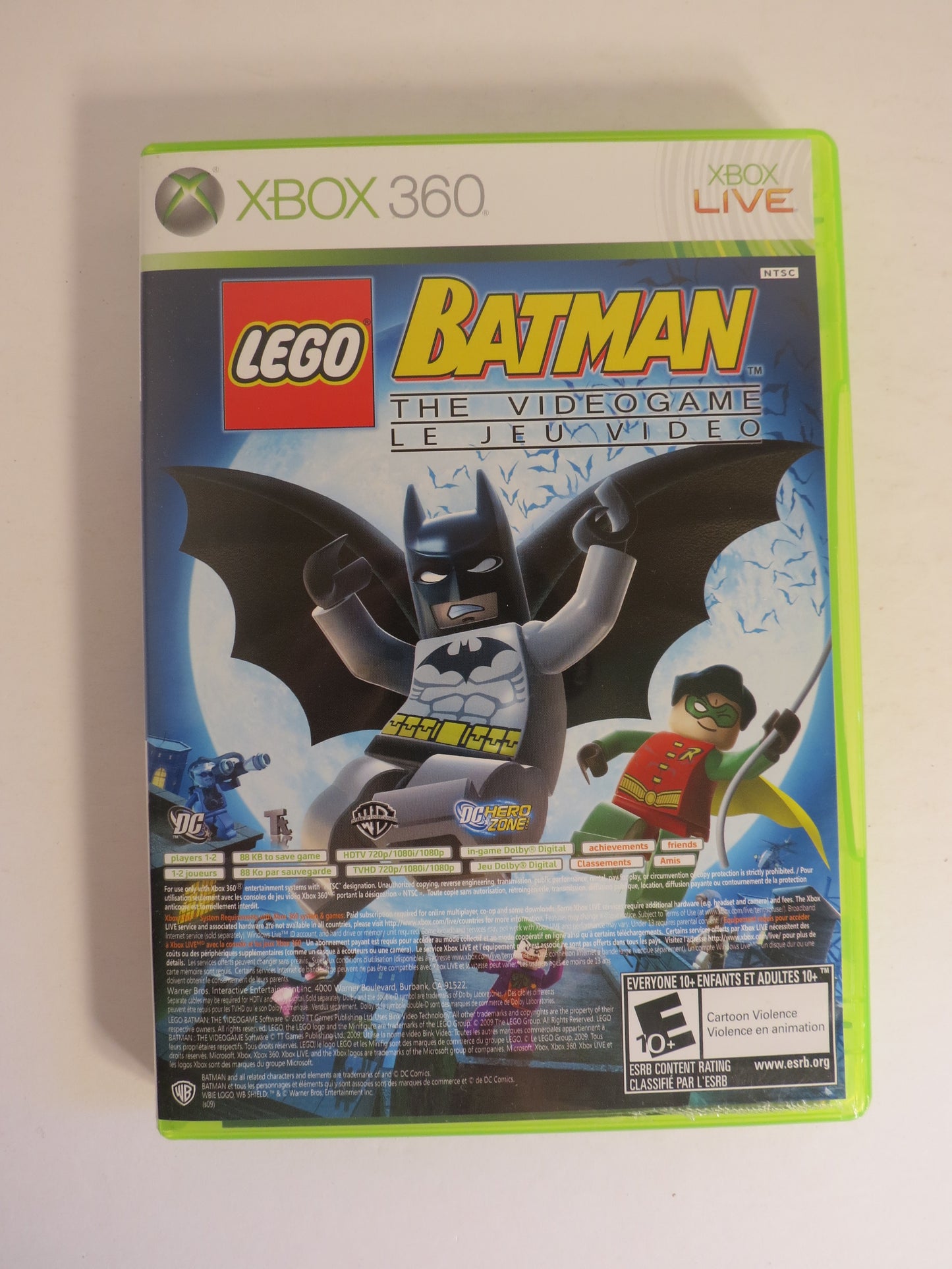 Lego Batman The Video Game / Pure Double Pack Xbox 360 Game CIB