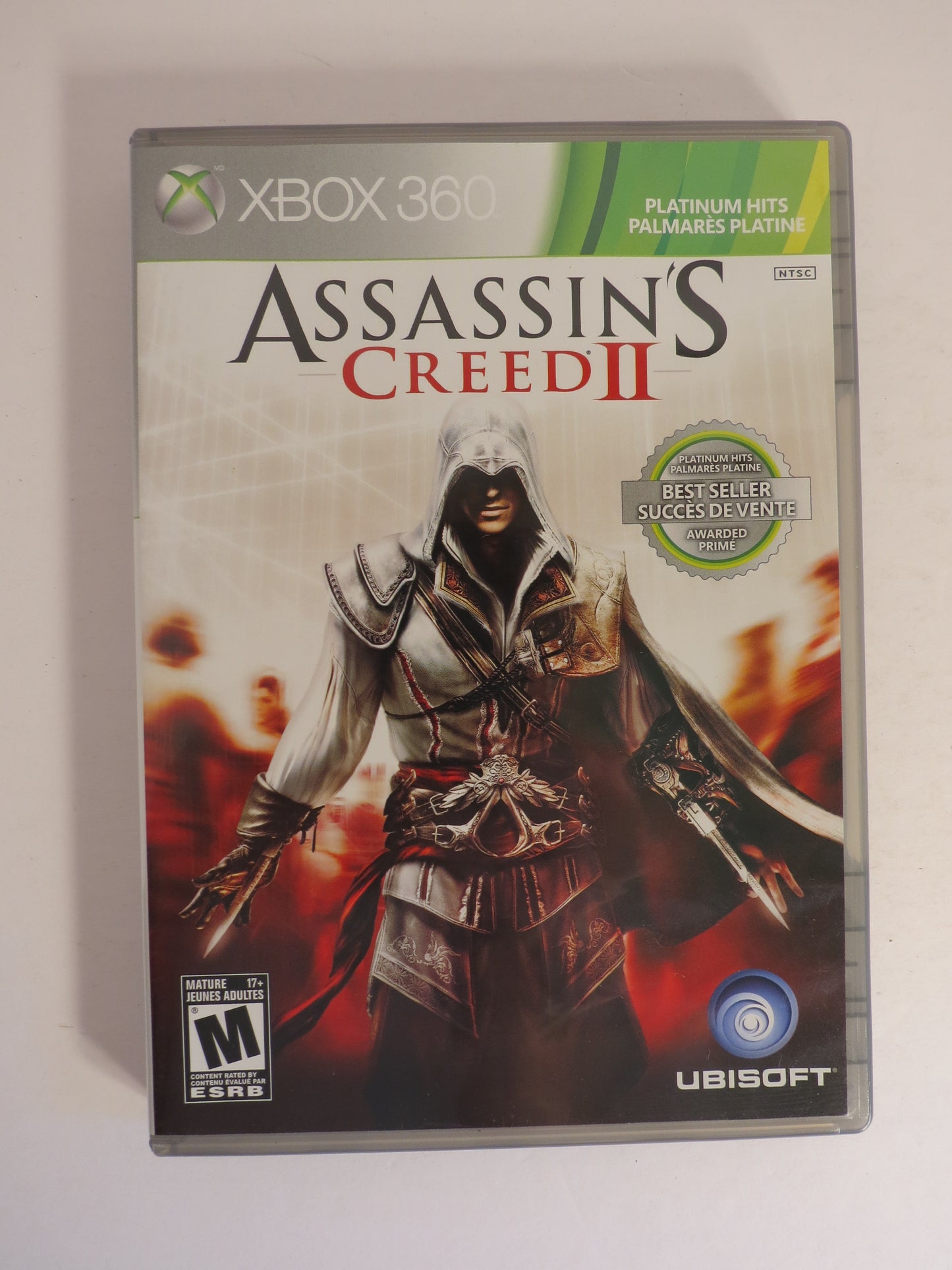 Assassin's Creed II Platinum Hits Xbox 360 Game CIB