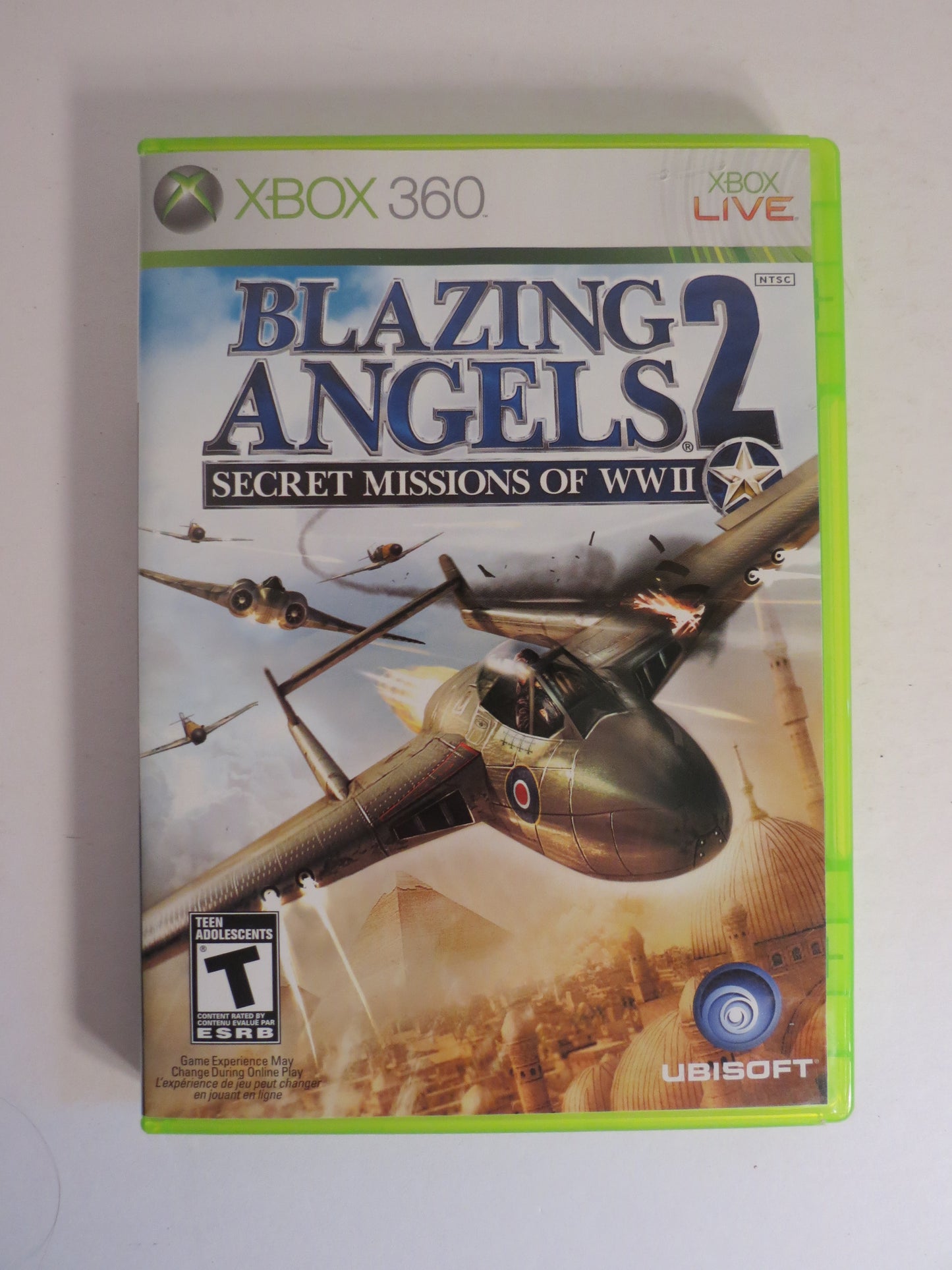 Blazing Angels 2 Secret Missions of WWII Xbox 360 Game CIB