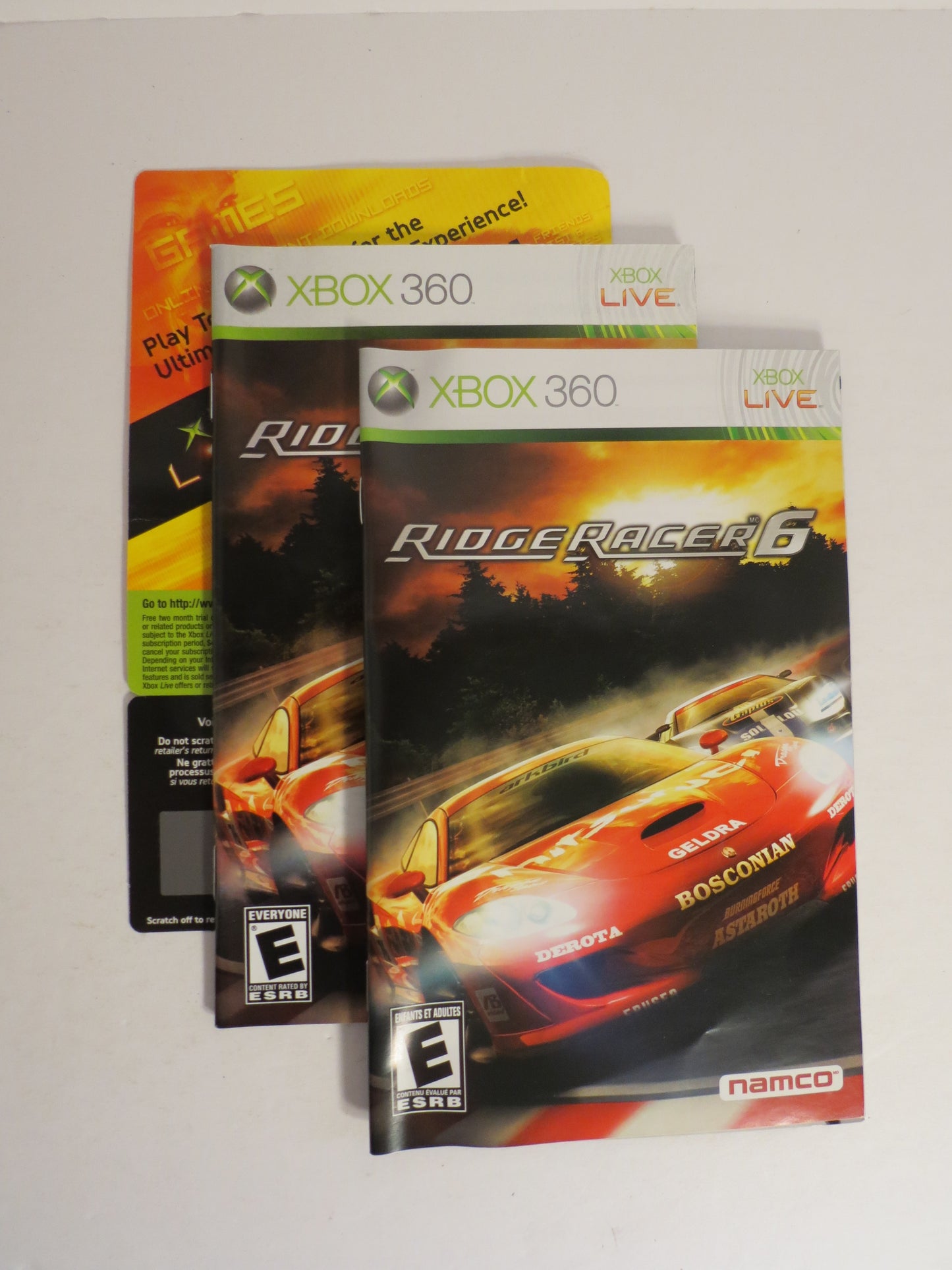 Ridge Racer 6 Xbox 360 Game CIB