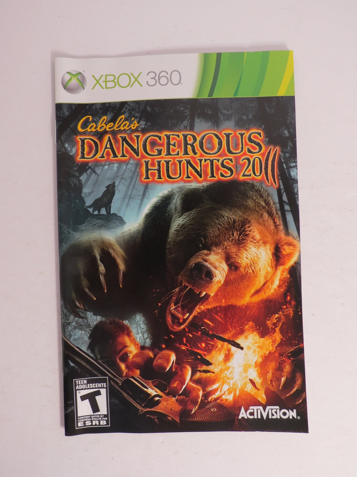 Cabela's Dangerous Hunts 2011 Xbox 360 Game CIB