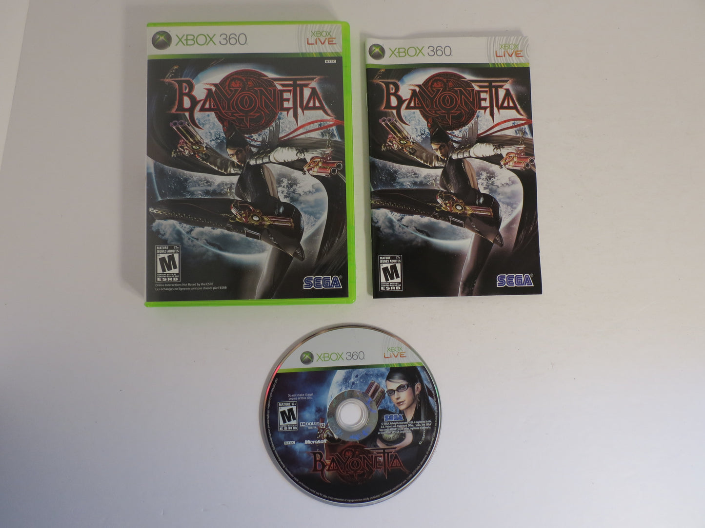 Bayonetta Xbox 360 Game CIB