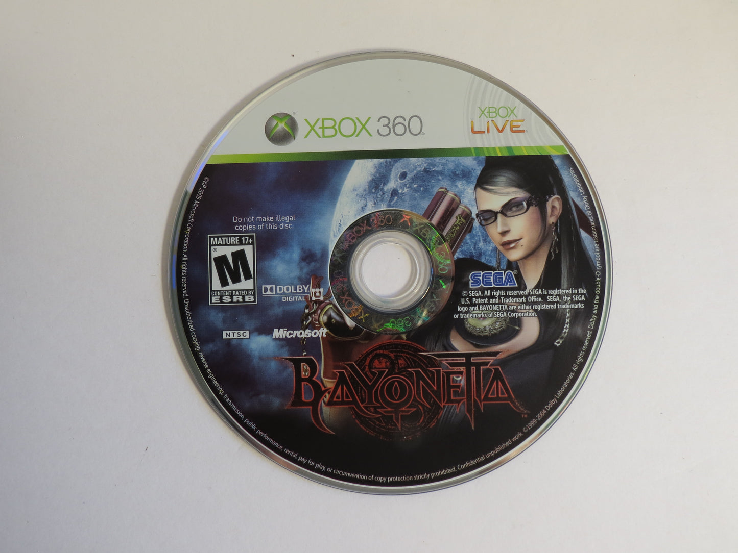 Bayonetta Xbox 360 Game CIB
