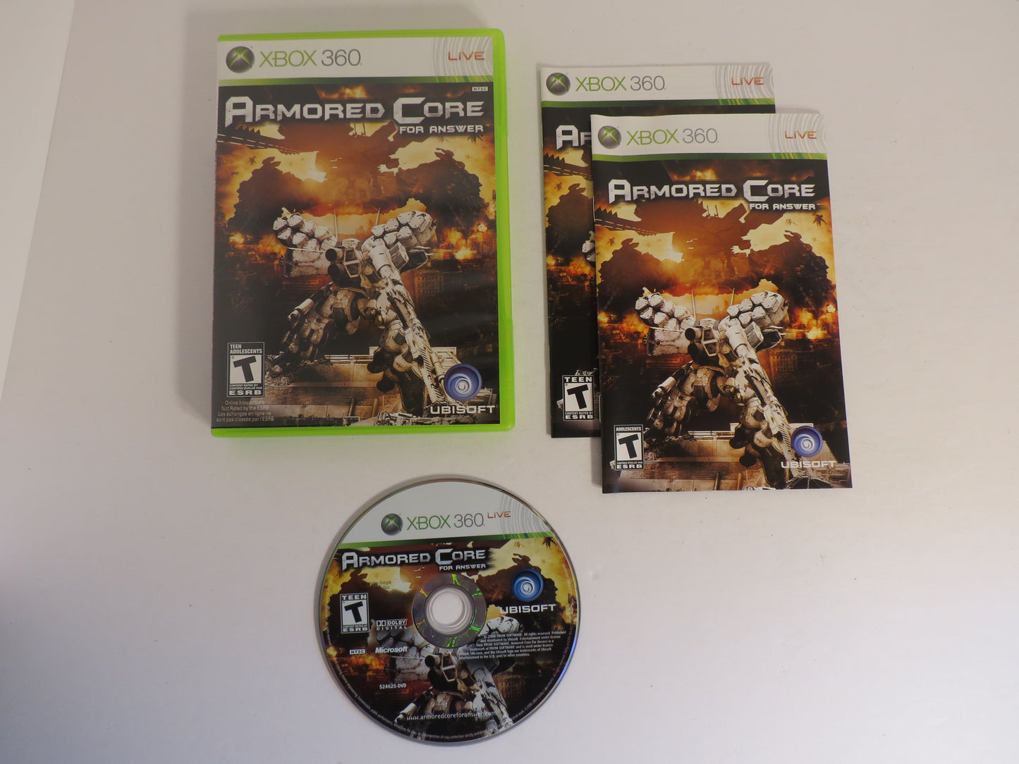 Armored Core For Answer Xbox 360 Game CIB