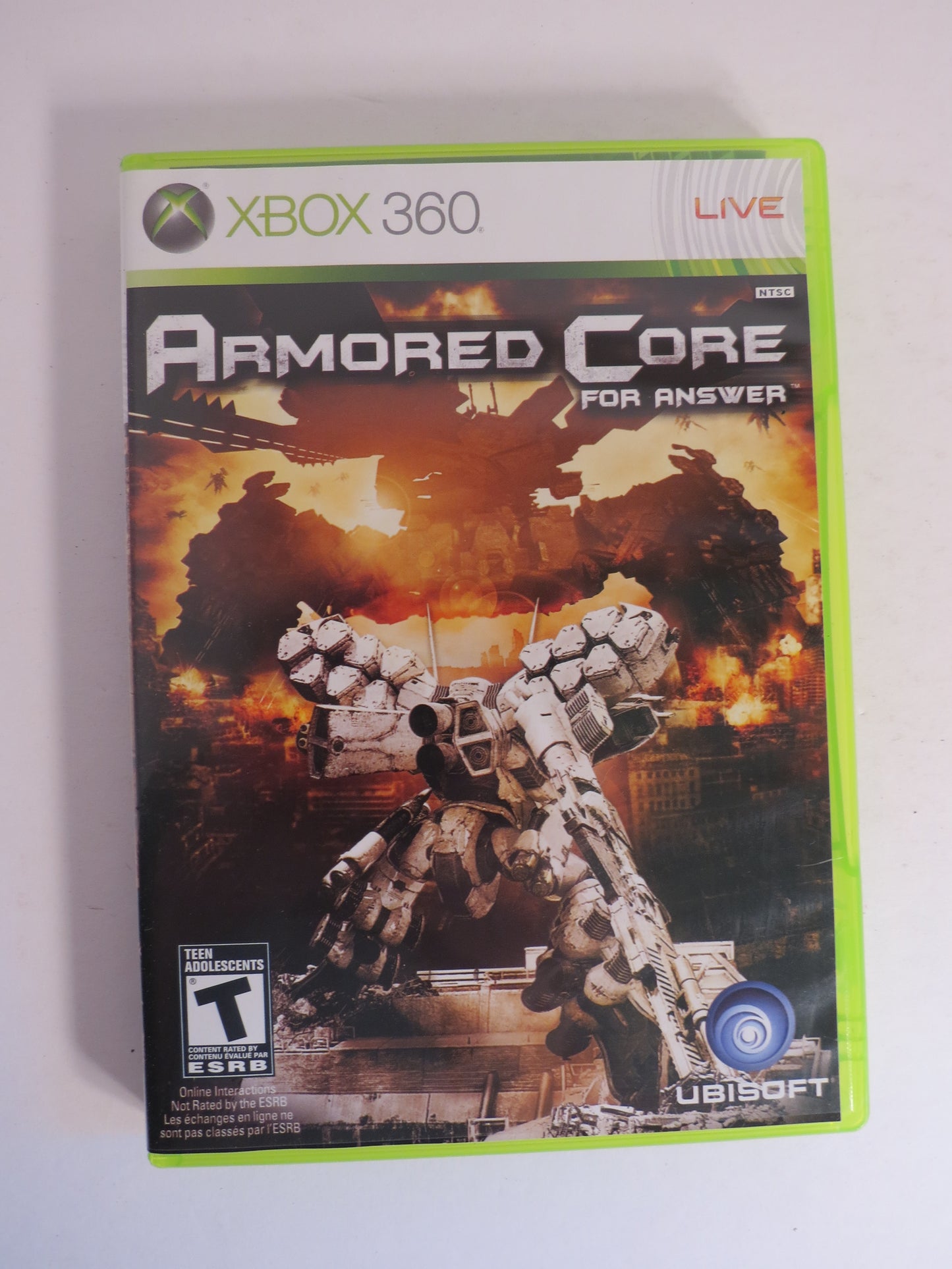 Armored Core For Answer Xbox 360 Game CIB