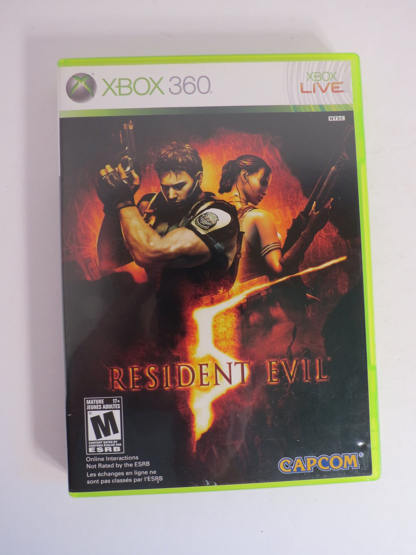 Resident Evil 5 Xbox 360 Game CIB