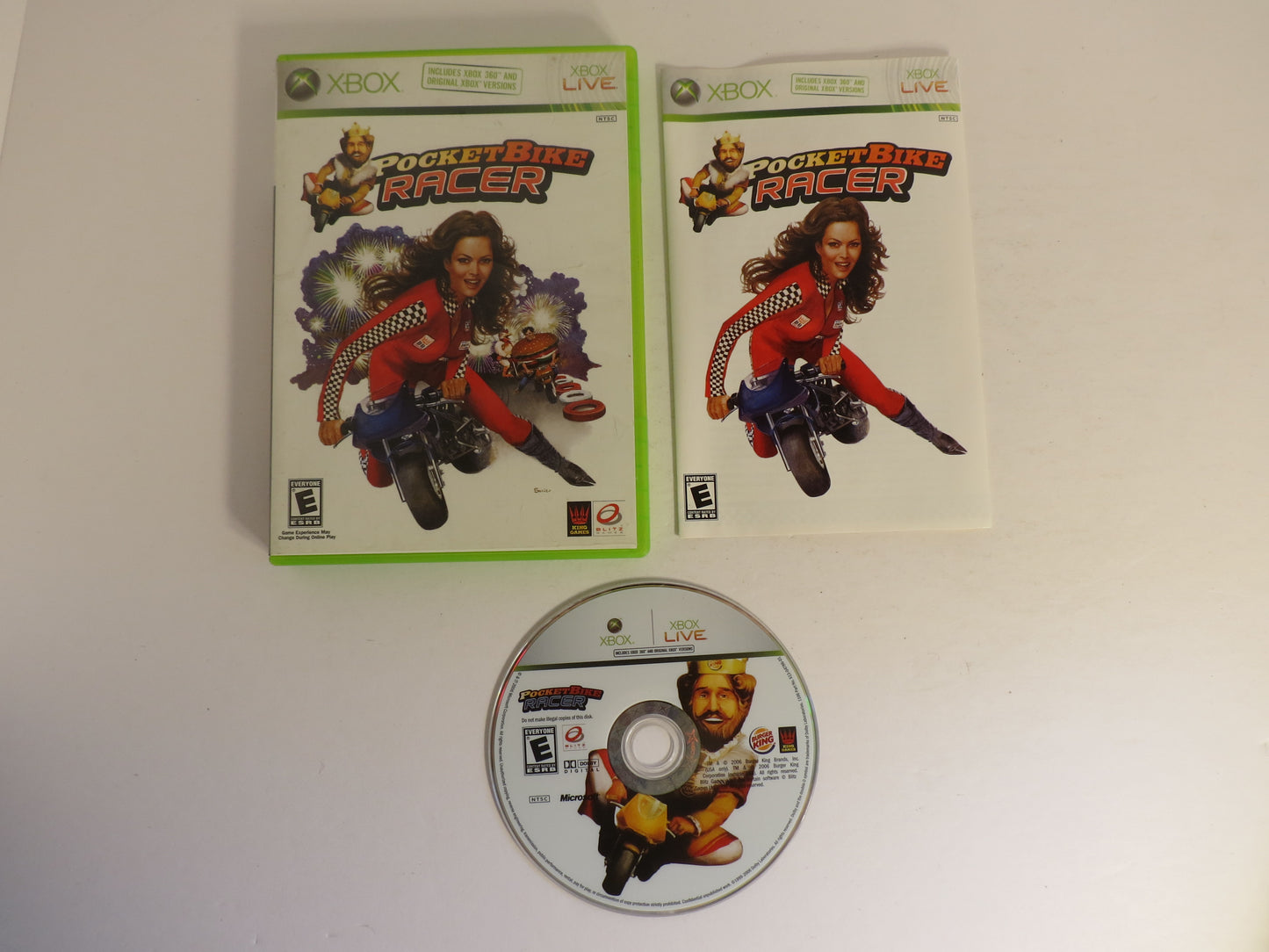 PocketBike Racers Xbox 360 Game CIB