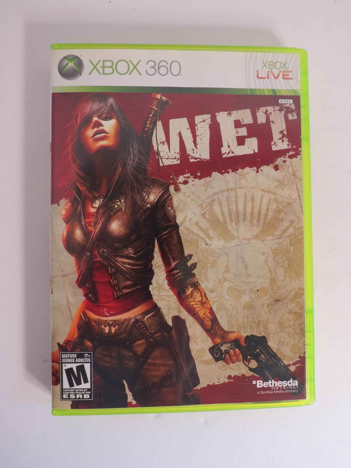 Wet Xbox 360 Game CIB