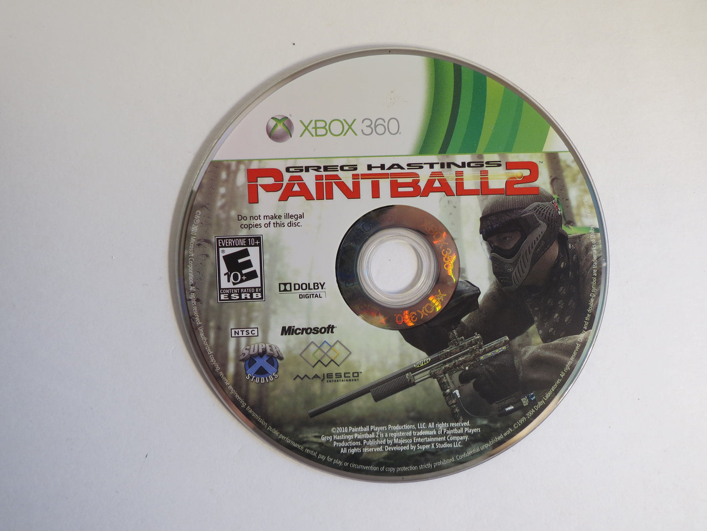 Greg Hastings Paintball 2 Xbox 360 Game CIB