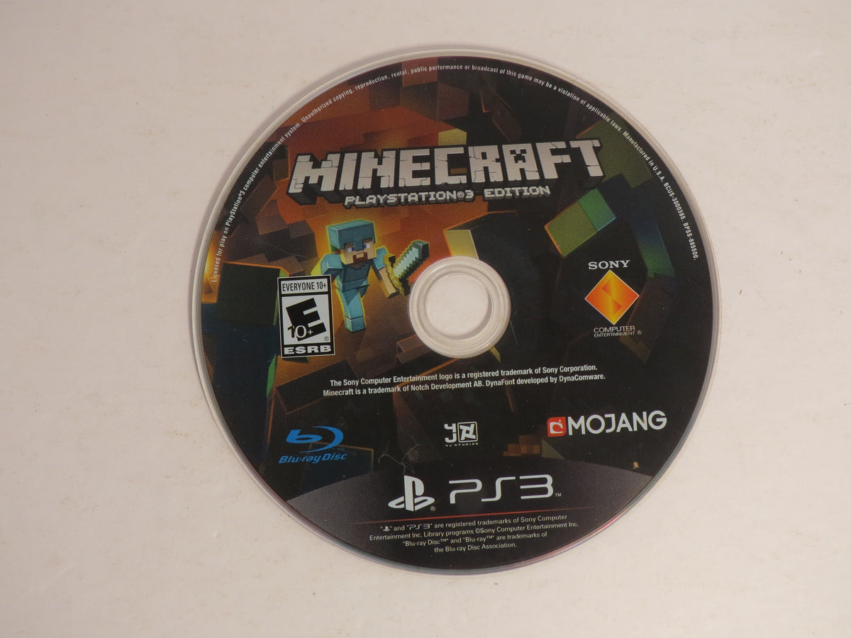 Minecraft Playstation 3 Edition Playstation 3 PS3 Game CB