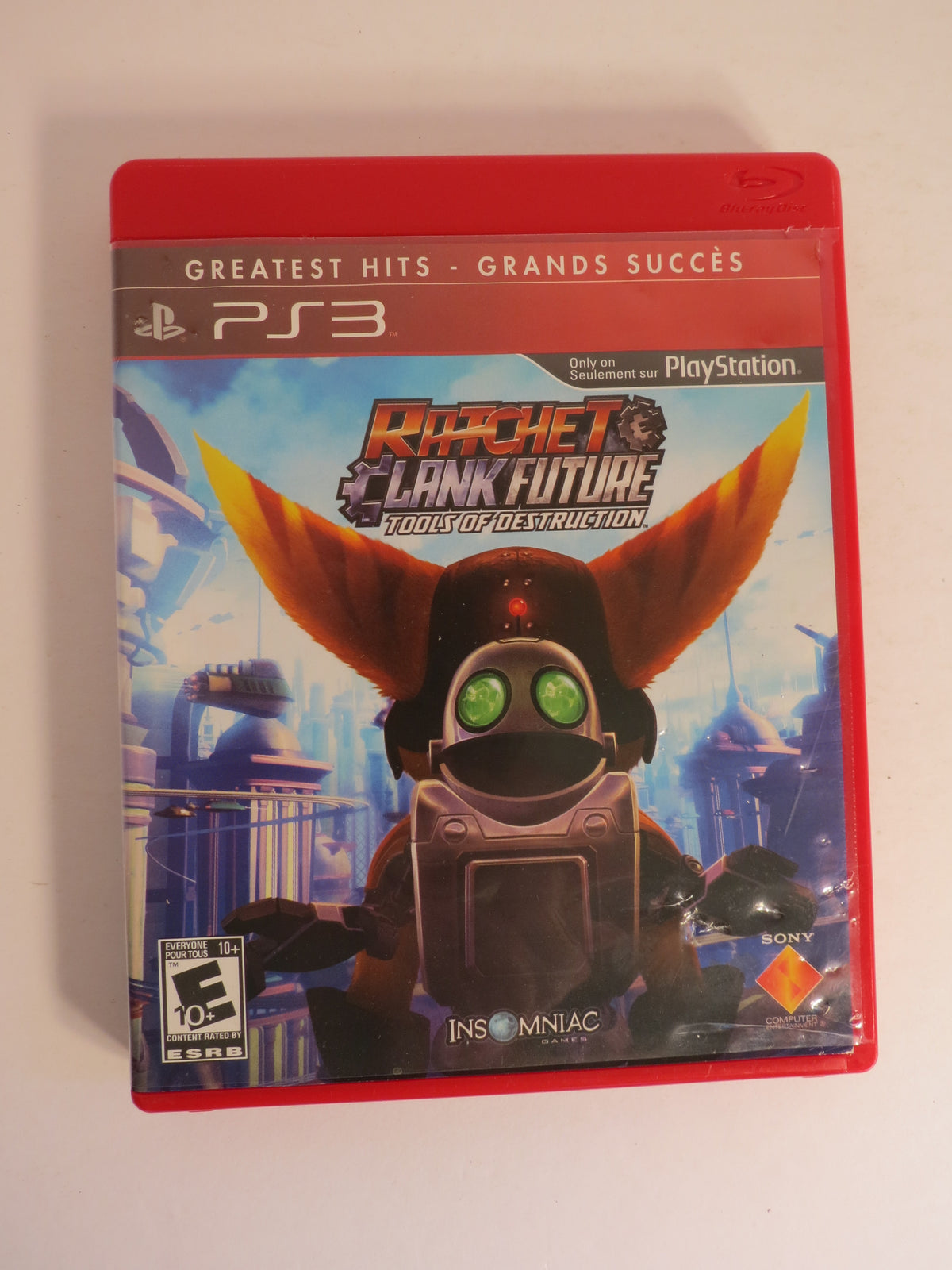 Ratchet & Clank Future Tools of Destruction Greatest Hits Playstation 3 PS3 Game CIB