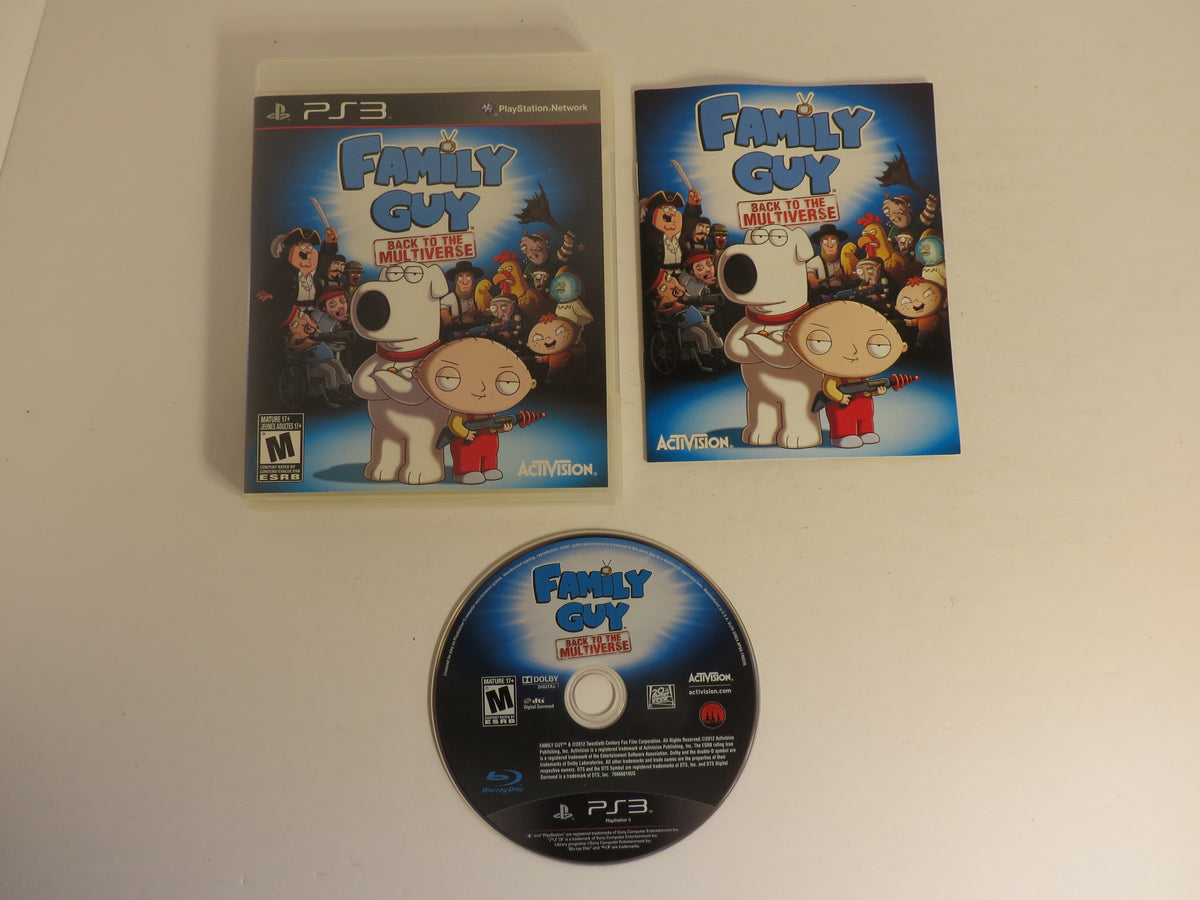 Family Guy: Back to the Multiverse Playstation 3 PS3 Game CIB