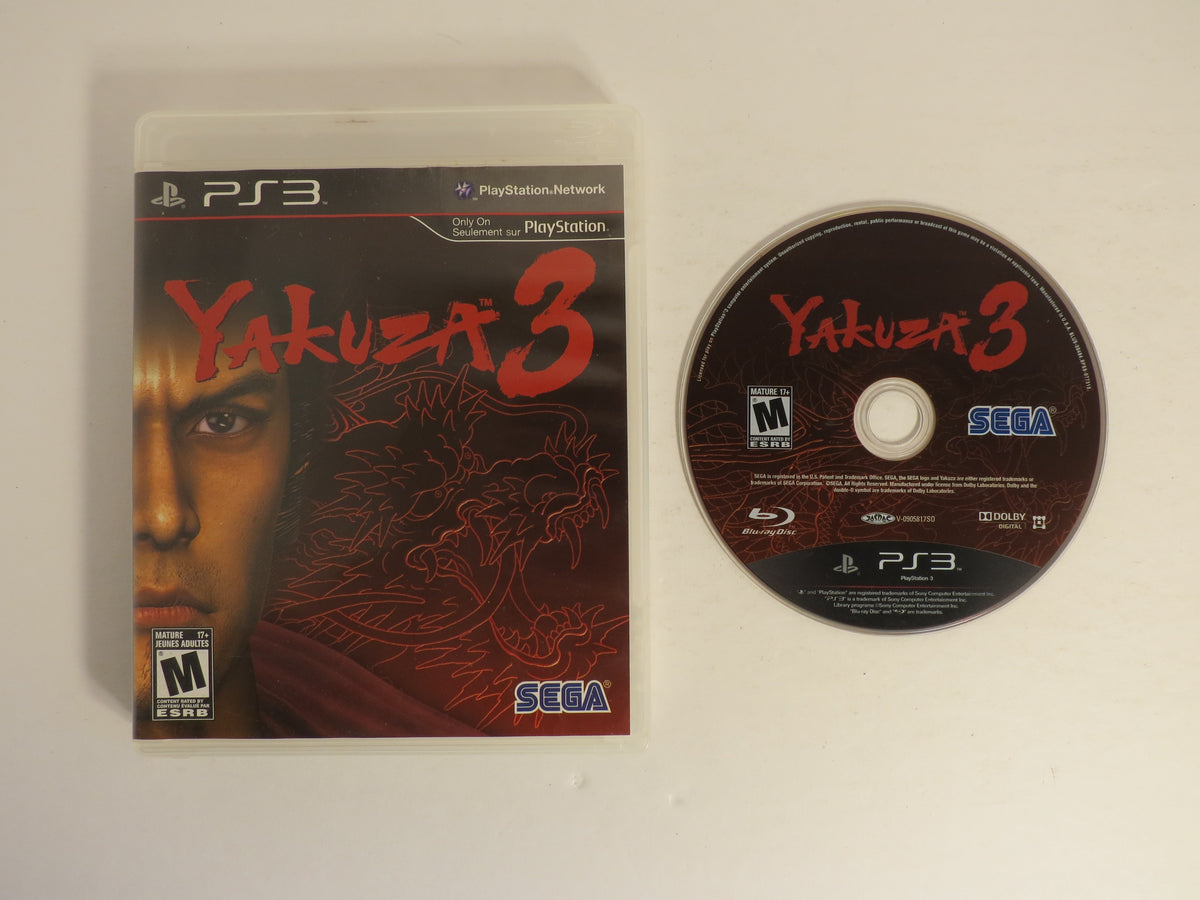 Yakuza 3 Playstation 3 PS3 Game CB