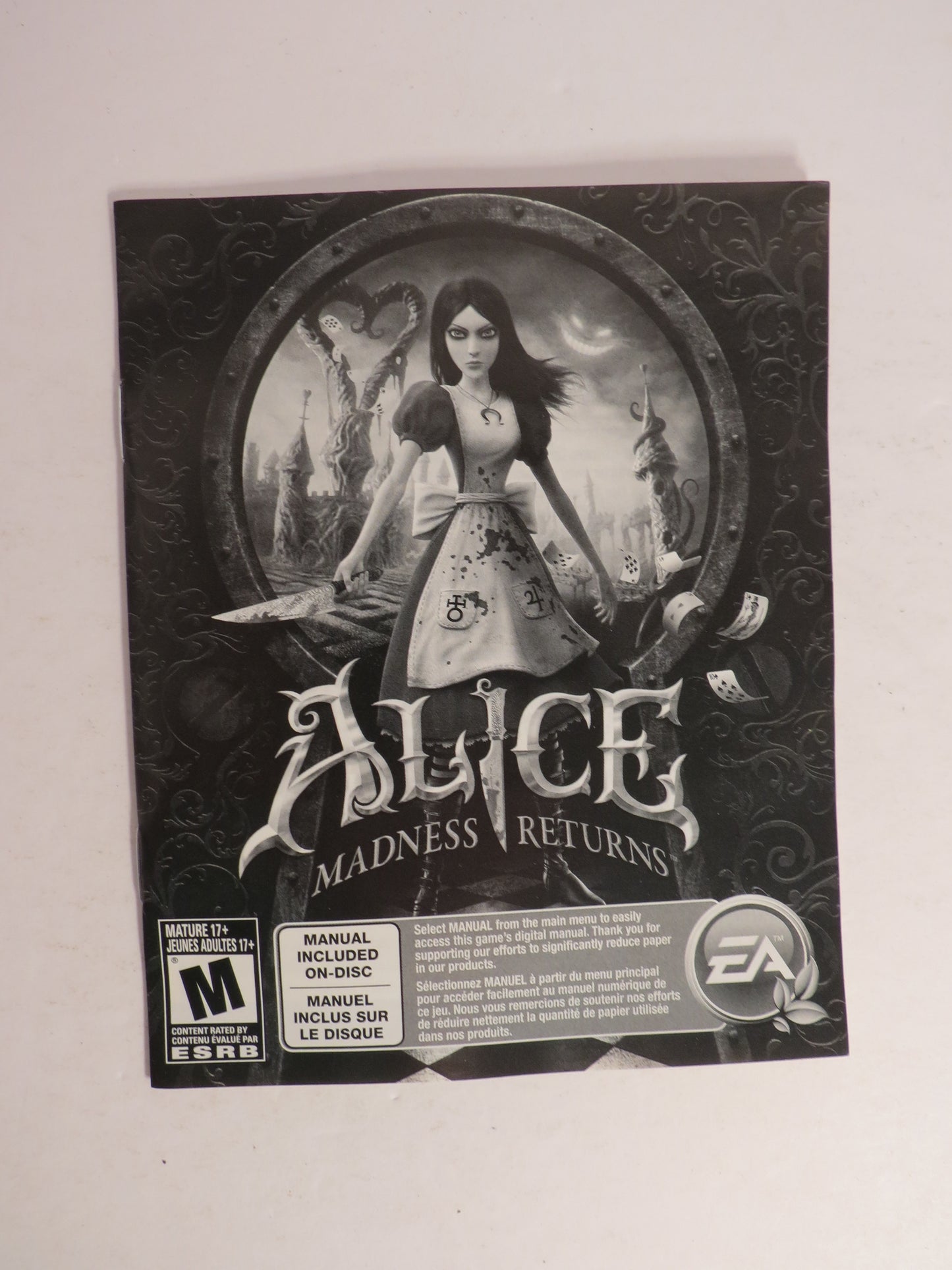 Alice: Madness Returns Playstation 3 PS3 Game CIB