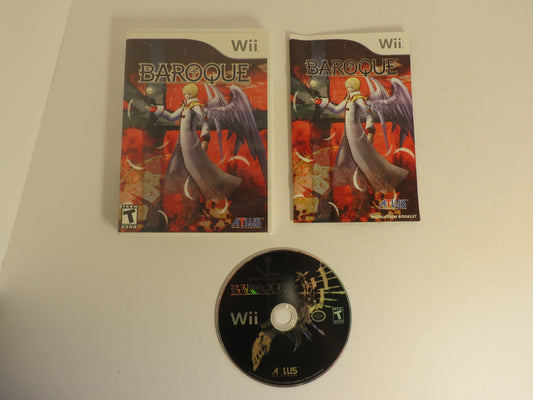 Baroque Nintendo Wii Game CIB