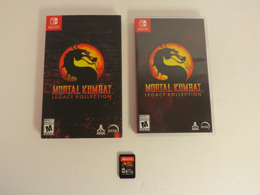 Mortal Kombat Legacy Kollection Nintendo Switch Game CIB