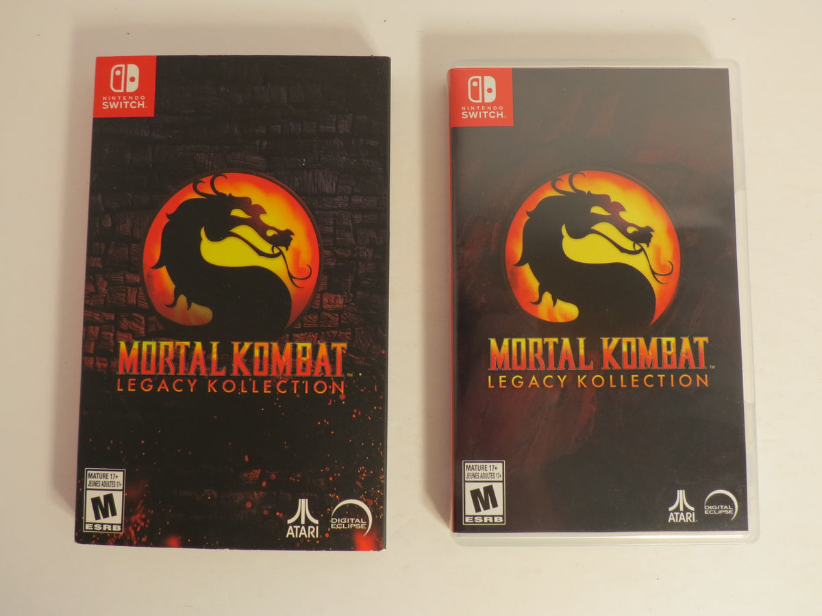 Mortal Kombat Legacy Kollection Nintendo Switch Game CIB