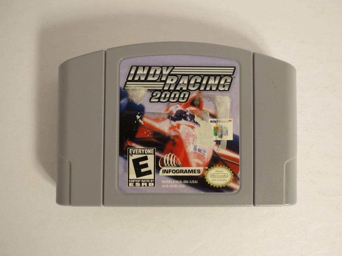 Indy Racing 2000 Nintendo 64 Game N64