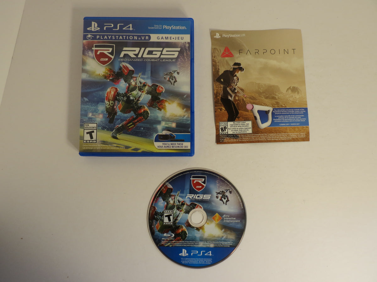 RIGS Mechanized Combat League VR Playstation 4 Game PS4 CB