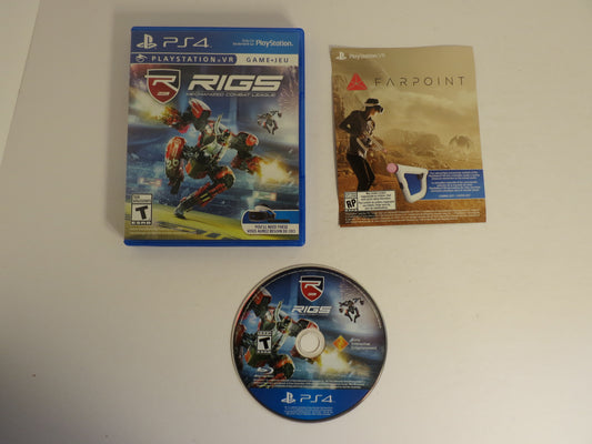 RIGS Mechanized Combat League VR Playstation 4 Game PS4 CB
