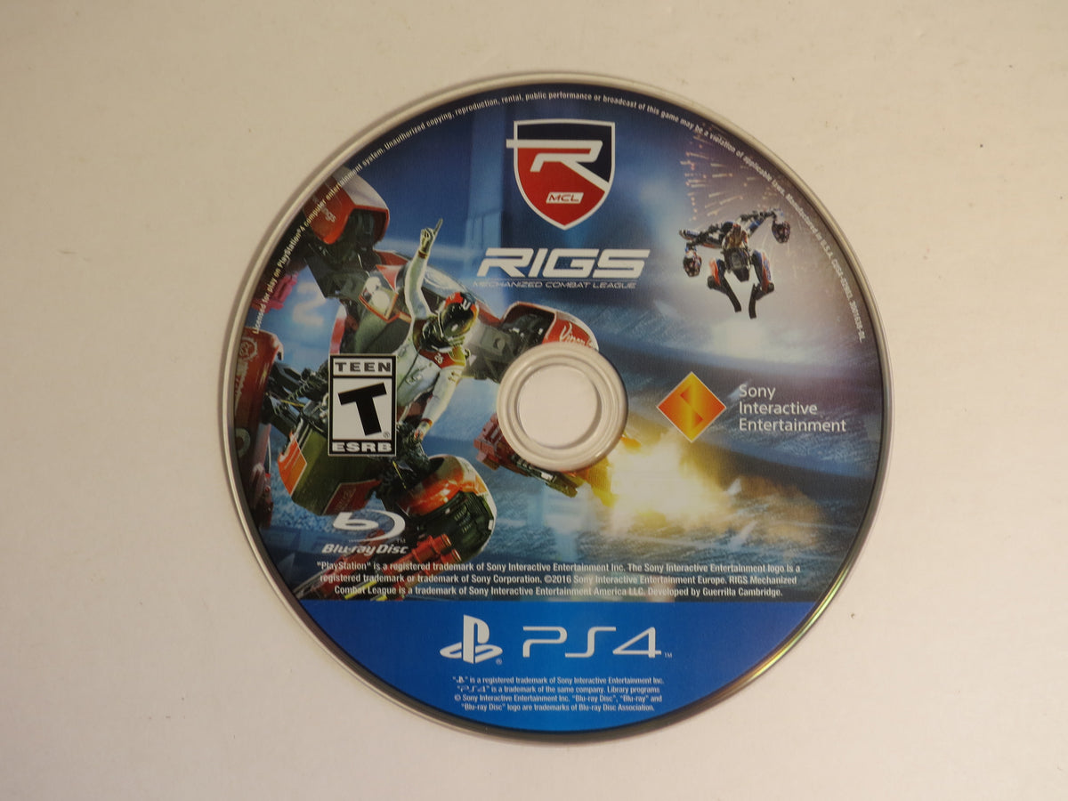 RIGS Mechanized Combat League VR Playstation 4 Game PS4 CB