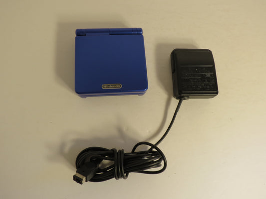 Nintendo Gameboy Advance SP Console AGS-001 Blue With Charger GBA