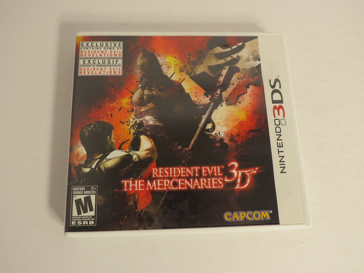 Resident Evil The Mercenaries 3D Nintendo 3DS Game CIB