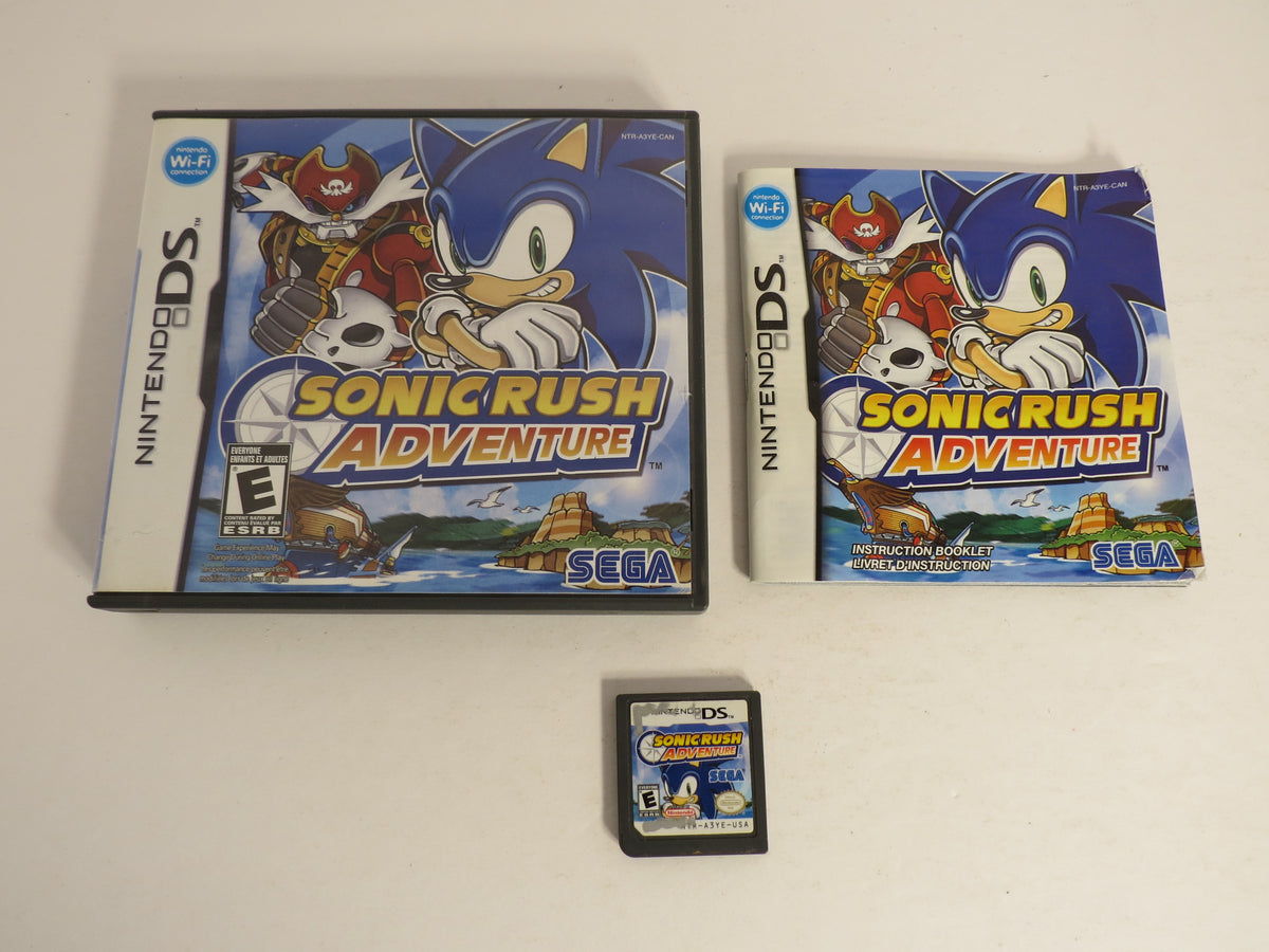 Sonic Rush Adventure Nintendo DS Game CIB