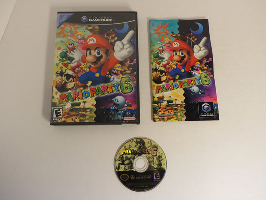 Mario Party 6 Nintendo Gamecube Game CIB