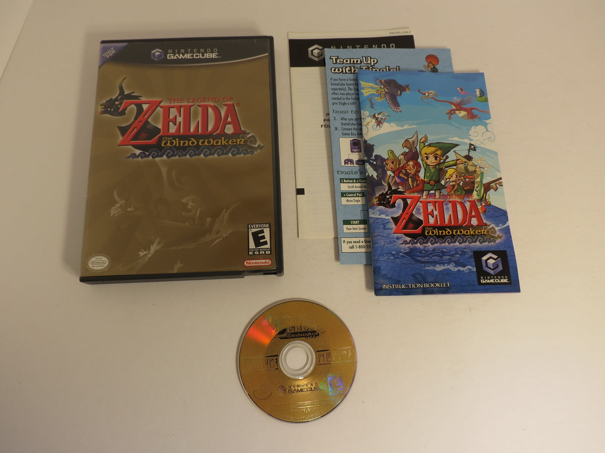 The Legend of Zelda the Windwaker Nintendo Gamecube Game CIB