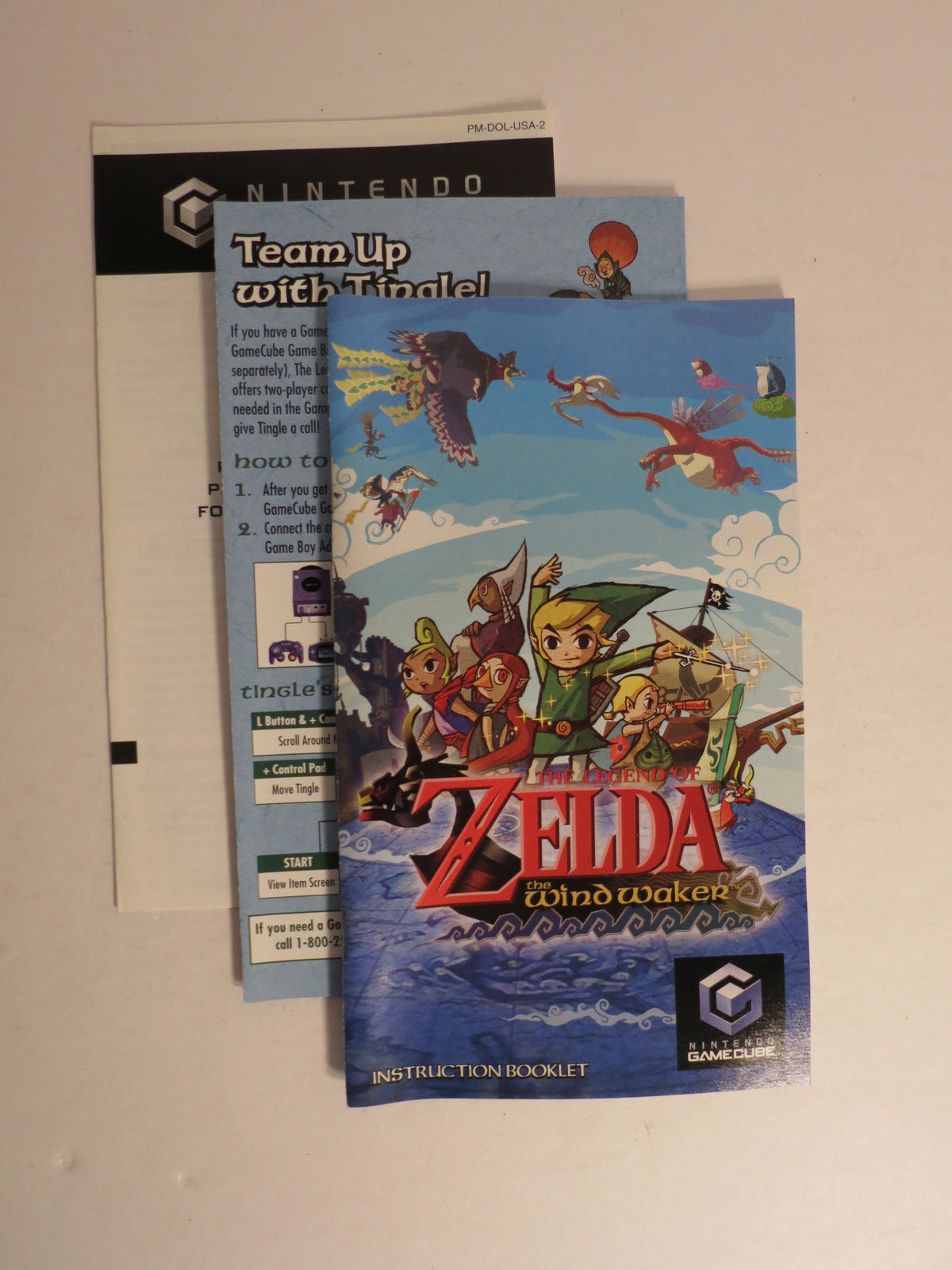 The Legend of Zelda the Windwaker Nintendo Gamecube Game CIB