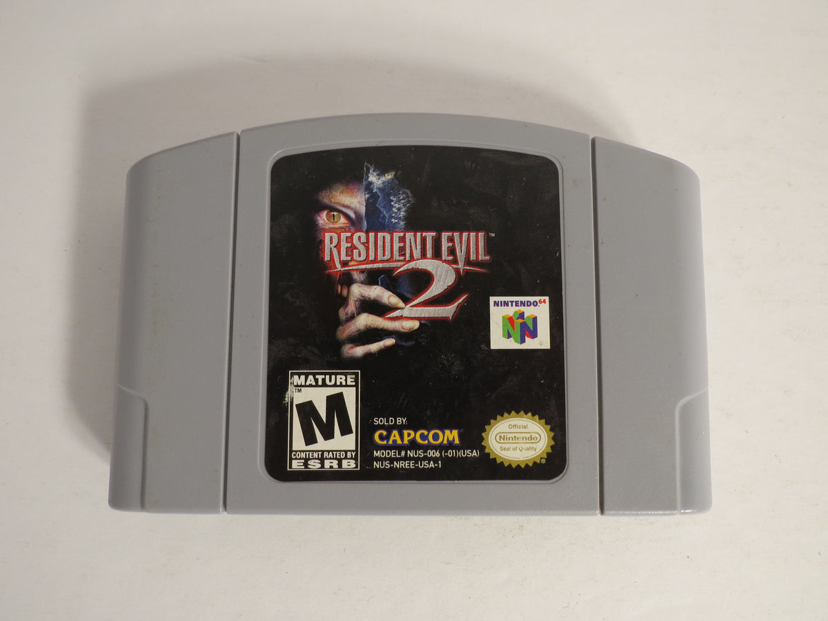 Resident Evil 2 Nintendo 64 Game N64