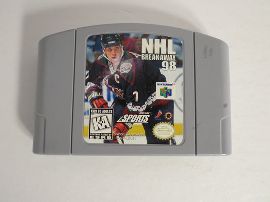 NHL Breakaway 98 Nintendo 64 Game N64