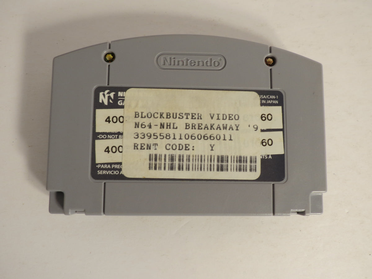 NHL Breakaway 98 Nintendo 64 Game N64