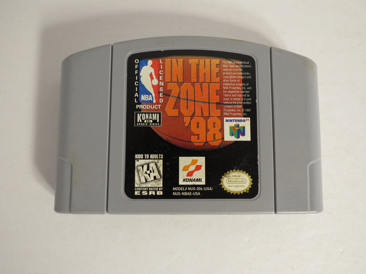 NBA In The Zone '98 Nintendo 64 Game N64