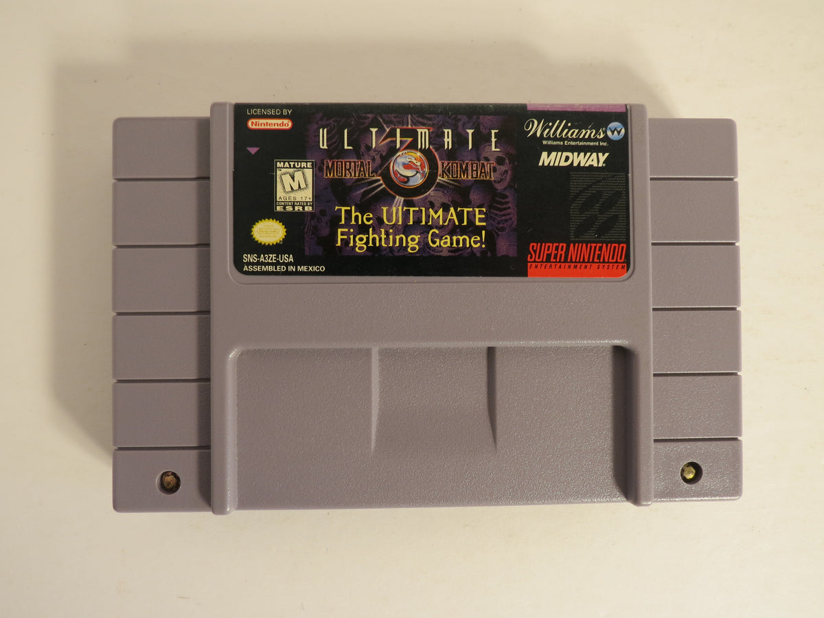 Ultimate Mortal Kombat 3 Super Nintendo SNES Game